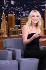 DAKOTA FANNING at Tonight Show Starrring JImmy Fallon in New York 10/12/2016