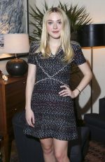 DAKOTA FANNING at Tribeca Chanel Women’s Filmmaker Program Luncheon in New York 10/25/2016