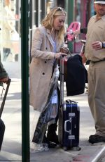 DAKOTA FANNING Leaves Her Hotel in New York 10/12/2016