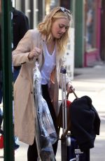 DAKOTA FANNING Leaves Her Hotel in New York 10/12/2016