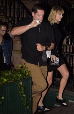 DAKOTA JOHNSON, CARA DELEVINGE and TAYLOR SWIFT Night Out in New York 10/11/2016