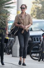 DAKOTA JOHNSON Out and About in Los Angeles 10/05/2016