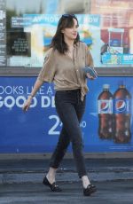 DAKOTA JOHNSON Out and About in Los Angeles 10/05/2016