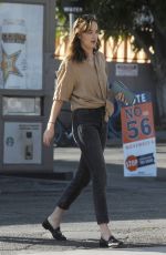 DAKOTA JOHNSON Out and About in Los Angeles 10/05/2016