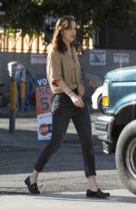 DAKOTA JOHNSON Out and About in Los Angeles 10/05/2016