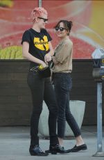 DAKOTA JOHNSON Out and About in Los Angeles 10/05/2016
