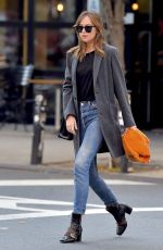 DAKOTA JOHNSON Out and About in New York 10/12/2016