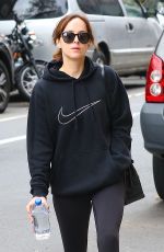 DAKOTA JOHNSON Out in New York 10/13/2016