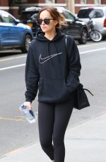 DAKOTA JOHNSON Out in New York 10/13/2016