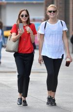 DAKOTA JOHNSON Out in New York 10/17/2016