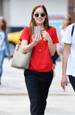DAKOTA JOHNSON Out in New York 10/17/2016