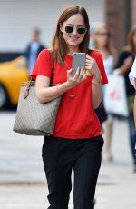 DAKOTA JOHNSON Out in New York 10/17/2016
