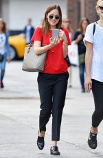 DAKOTA JOHNSON Out in New York 10/17/2016