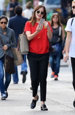 DAKOTA JOHNSON Out in New York 10/17/2016