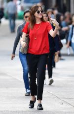 DAKOTA JOHNSON Out in New York 10/17/2016