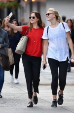 DAKOTA JOHNSON Out in New York 10/17/2016