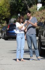 DAKOTA JOHNSON Receives a Classic Pickup Truck from Her Friends for Her 27th Birthday 10/05/2016
