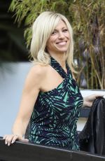 DEBBIE GIBSON at ITV Studios in London 10/04/2016