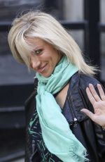 DEBBIE GIBSON at ITV Studios in London 10/04/2016