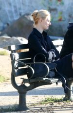 DEBORAH ANN WOLL on the Set of 