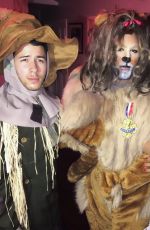 DEMI LOVATO as Dorothy at a Halloween Party 10/29/2016