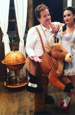 DEMI LOVATO as Dorothy at a Halloween Party 10/29/2016