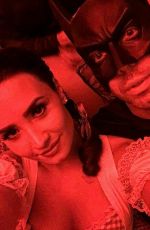 DEMI LOVATO as Dorothy at a Halloween Party 10/29/2016
