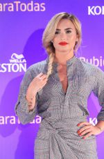 DEMI LOVATO at Koleston Astonishing Blonde Photocall in Mexico City 10/17/2016