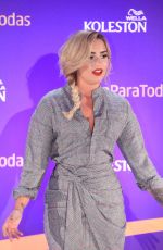DEMI LOVATO at Koleston Astonishing Blonde Photocall in Mexico City 10/17/2016