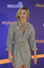 DEMI LOVATO at Koleston Astonishing Blonde Photocall in Mexico City 10/17/2016