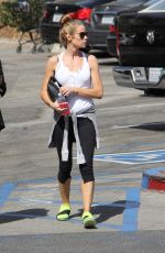 DENISE RICHARDS Out and About in Malibu 10/07/2016