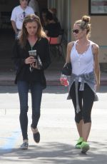 DENISE RICHARDS Out and About in Malibu 10/07/2016