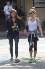 DENISE RICHARDS Out and About in Malibu 10/07/2016