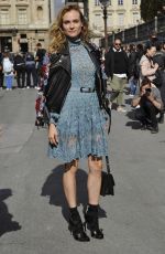 DIANE KRUGER at Elle Saab Fashion Show in Paris 10/01/2016