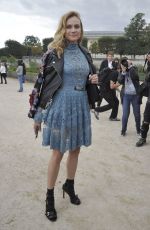 DIANE KRUGER at Elle Saab Fashion Show in Paris 10/01/2016