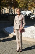 DIANE KRUGER at Miu Miu Fashion Show at Paris Fashion Week 10/05/2016