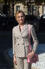 DIANE KRUGER at Miu Miu Fashion Show at Paris Fashion Week 10/05/2016