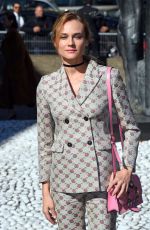 DIANE KRUGER at Miu Miu Fashion Show at Paris Fashion Week 10/05/2016