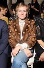 DIANE KRUGER at Valentino Spring/Summer 2017 Fashion Show in Paris 10/02/2016