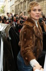 DIANE KRUGER at Valentino Spring/Summer 2017 Fashion Show in Paris 10/02/2016