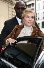 DIANE KRUGER at Valentino Spring/Summer 2017 Fashion Show in Paris 10/02/2016