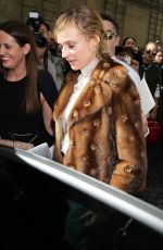 DIANE KRUGER at Valentino Spring/Summer 2017 Fashion Show in Paris 10/02/2016