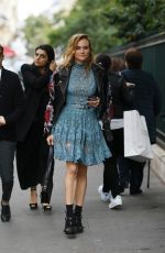 DIANE KRUGER Out in Paris 10/03/2016