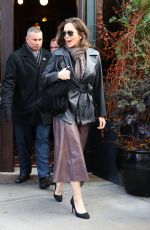 DIANE LANE Out and About in New York 10/25/2016