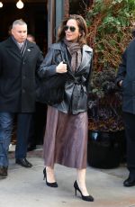 DIANE LANE Out and About in New York 10/25/2016