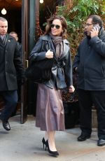 DIANE LANE Out and About in New York 10/25/2016