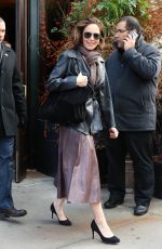 DIANE LANE Out and About in New York 10/25/2016