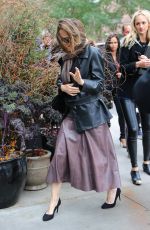 DIANE LANE Out and About in New York 10/25/2016