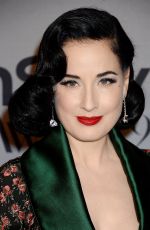 DITA VON TEESE at 2nd Annual Instyle Awards in Los Angeles 10/24/2016