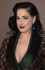 DITA VON TEESE at 2nd Annual Instyle Awards in Los Angeles 10/24/2016